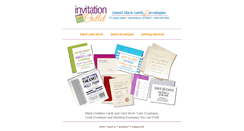 Desktop Screenshot of invitationoutlet.com